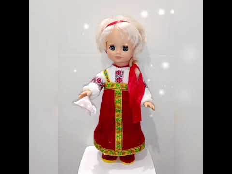 Реставрация куклы Элла, фабрика "Весна"