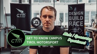 Get to know Campus Tirol Motorsport |  Formula Student | Sponsoring  Department screenshot 5