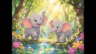 Two Baby Elephants’ Magical Forest Adventure screenshot 4