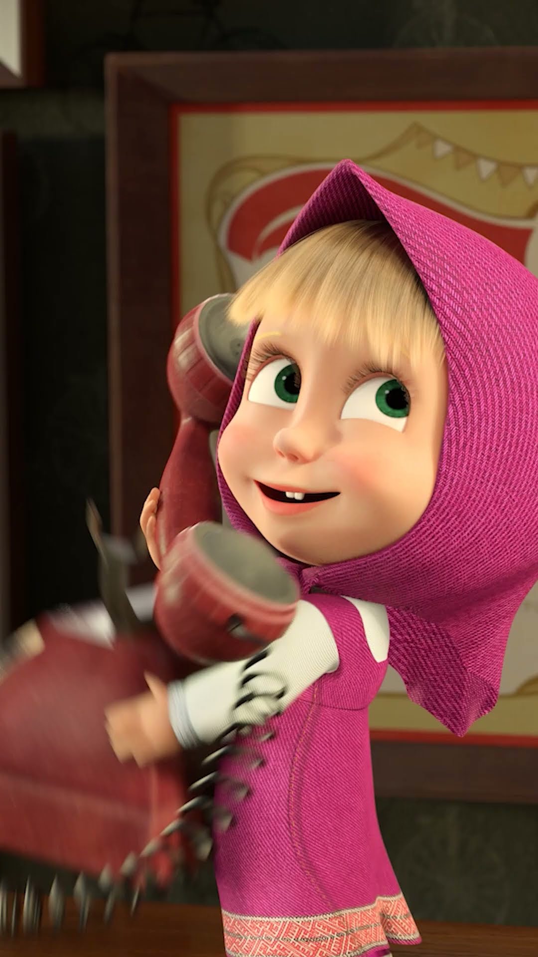 Золотое правило: от Маши не уйти! ☎️? #Shorts #машаимедведь #СкажитеОЙ #MashaandtheBear #промашу