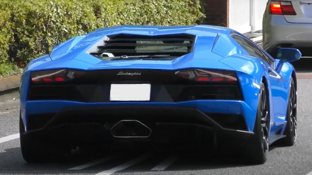 【大黒PA】ランボルギーニ！　スーパーカーのエンジンサウンド・加速サウンド