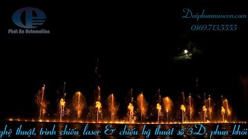 Hệ thống nhạc nước, phun nước nghệ thuật phao nổi