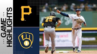 Pirates vs. Brewers Game Highlights (8\/6\/23) | MLB Highlights