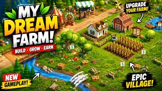 I Built My Dream Farm From Scratch! 🌾 | Farming Game Gameplay #1 screenshot 4
