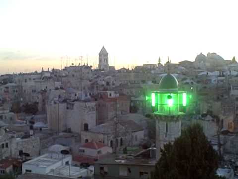 Call to Prayer in Jerusalem