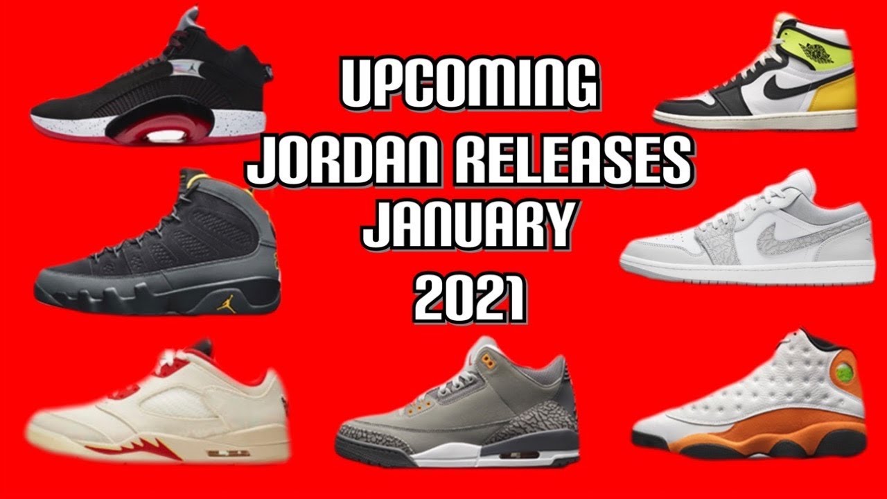 january 2021 jordan release dates