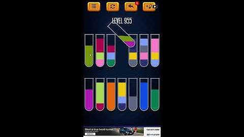 Water Sort Puzzle - Color Liquid Sorting Game Level 955 Solution