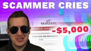 Scammer Cries While Losing $5,000 To Virus