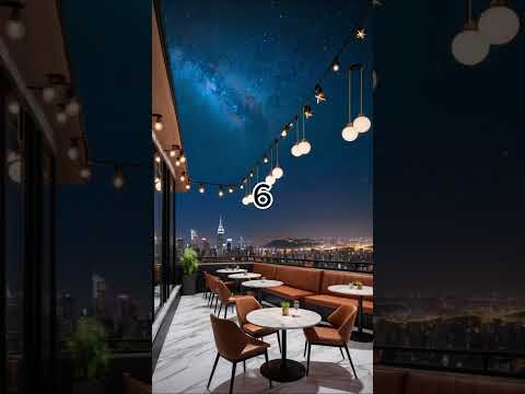 Top 10 Rooftop Cafe Designs