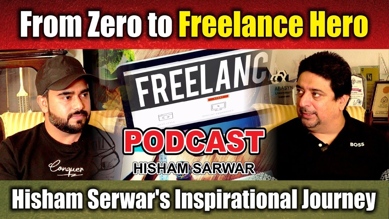 From Zero to Freelance Hero, Hisham Serwar's Inspirational Journey || #hishamsarwar #publicopinion