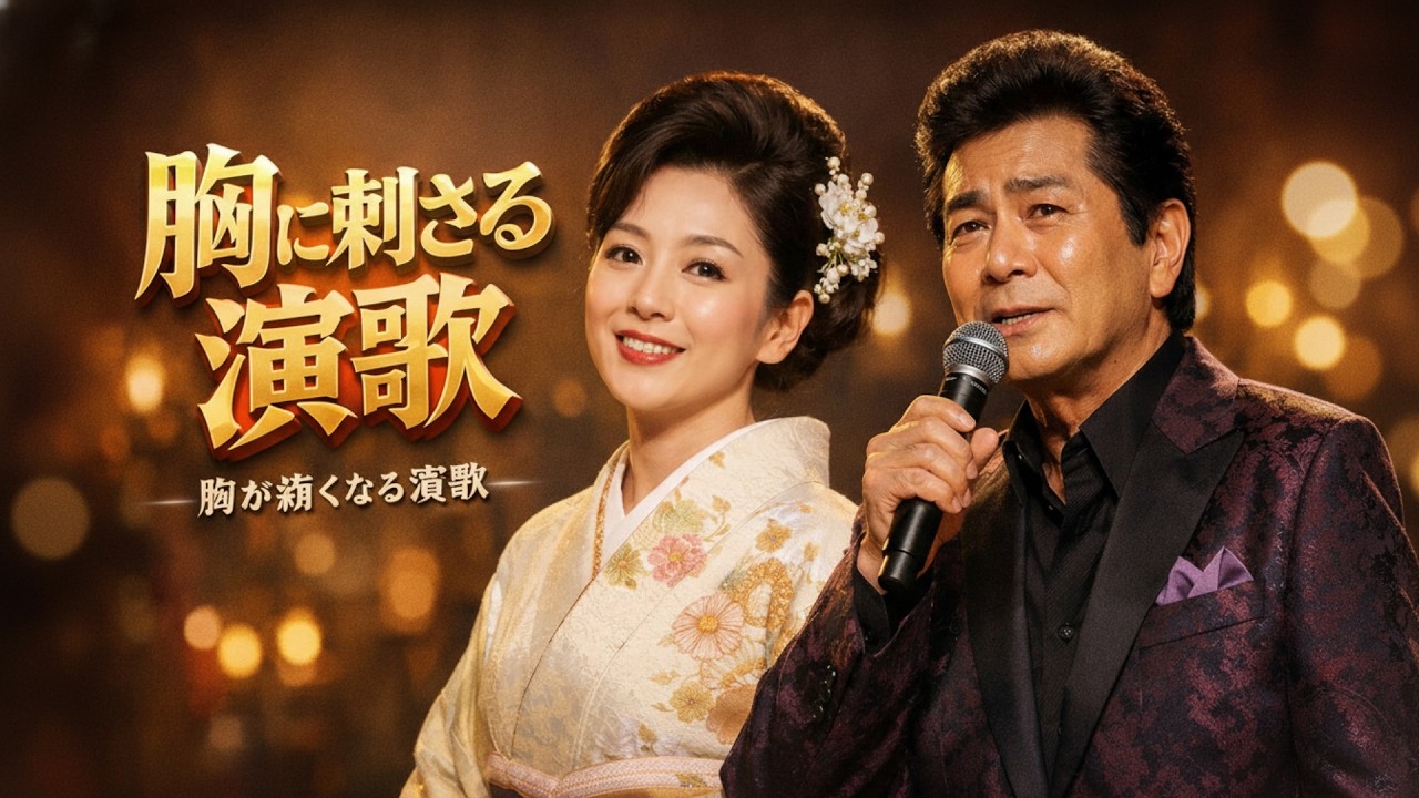 🔥【演歌 日本】99%の人が涙した…心に突き刺さる名曲集