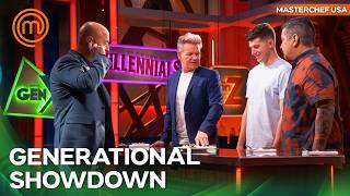When Different Generations Battle for a White Apron | MasterChef USA Season 14 Episode 3