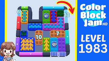 Color Block Jam Level 1077 (1983) Solution Walkthrough