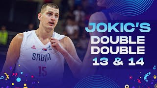 Nikola JOKIC 🇷🇸 | 13 PTS / 14 REB