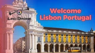 Lisbon, Praça do Comércio. (Lino Drone Lisboa-Portugal)
