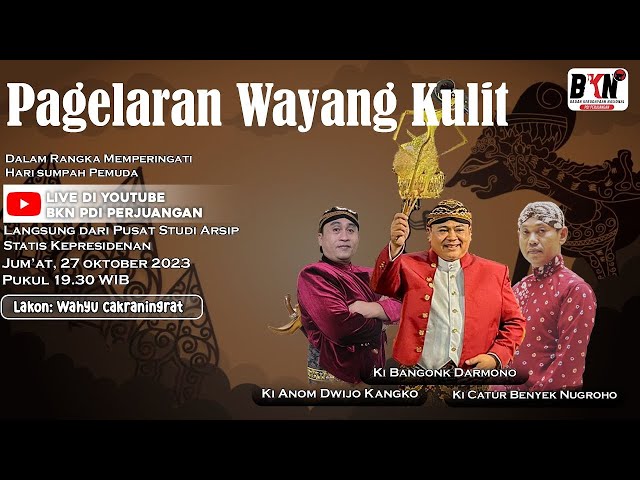 Pagelaran Wayang Kulit Spesial 3 Dhalang, Lakon : Wahyu Cakraningrat class=