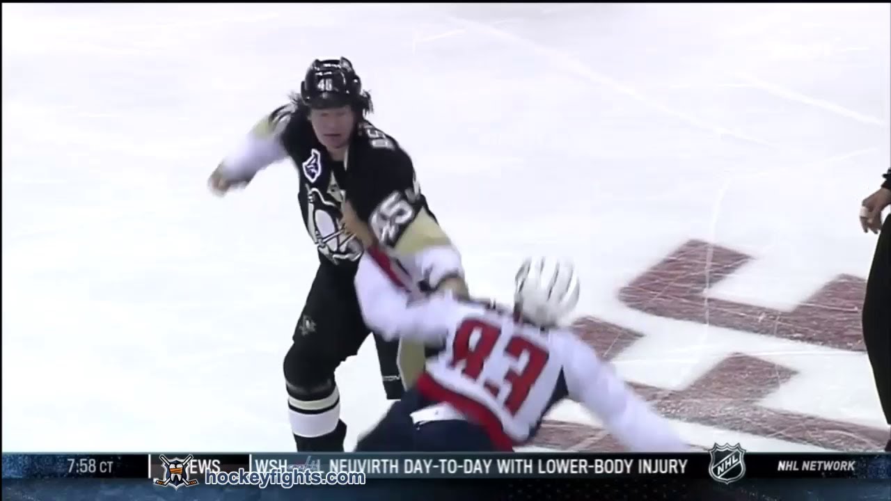 nhl fights knockout