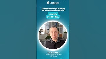 Overcoming Latency: Industrial IoT in Manufacturing 🏭🚀 #Shorts | Soothsayer Analytics