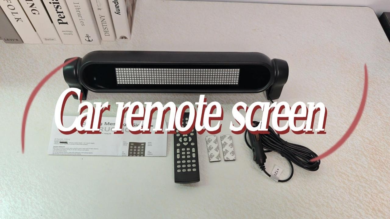 best LED scrolling sign for car window