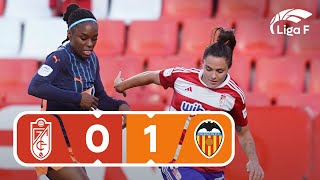 Resumen Granada CF vs VCF Femenino | Jornada 12 | Liga F