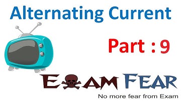 Physics Alternating current part 9 (Current voltage for Inductive circuit) CBSE class 12