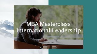 Les Roches MBA Masterclass : International leadership - Soft skills screenshot 1