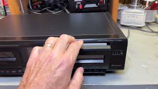 Sony TC-WE305 Dual Cassette Deck Sony TC-WE305 Dual Cassette Deck