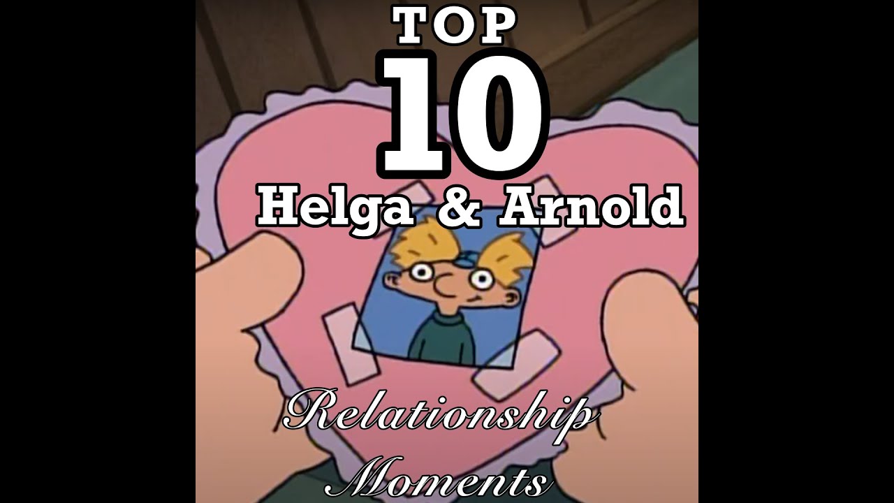 Top 10 Hey Arnold! Helga & Arnold Relationship Moments - A Critical Analysis & Video Essay (Part 1)