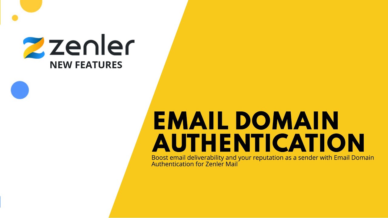 New Feature - Email Domain Authentication 🚀 - YouTube
