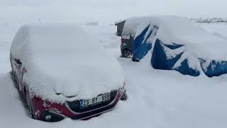 Ovacık Ilçesinde Kar Kalınlığı 80 Santimetreye Ulaştı