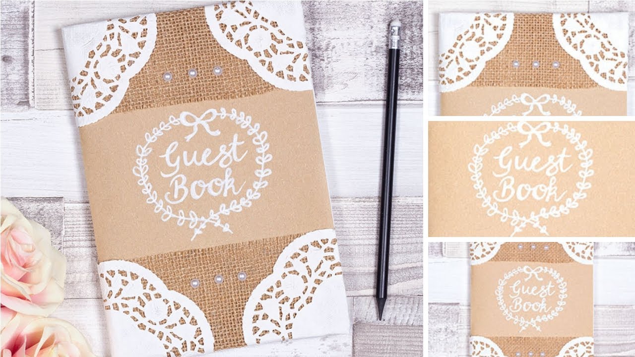 How To Make A Wedding Guest Book