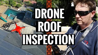 Roof Inspection with a Drone!