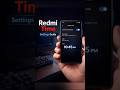 #redmi #time #settings #shorts #viral