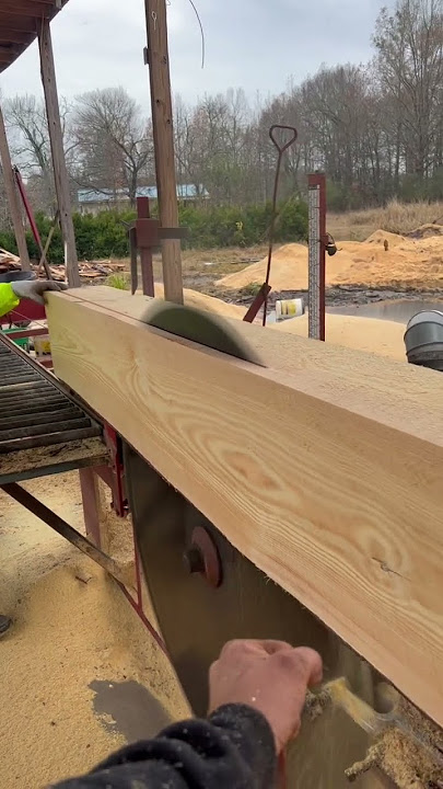2x12 pine off the Belsaw sawmill!