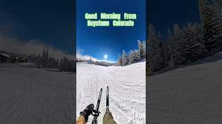 Sunny Keystone #skicolorado #snowboarding #adventureawaits #powderday #insta360 #colorado #mountains