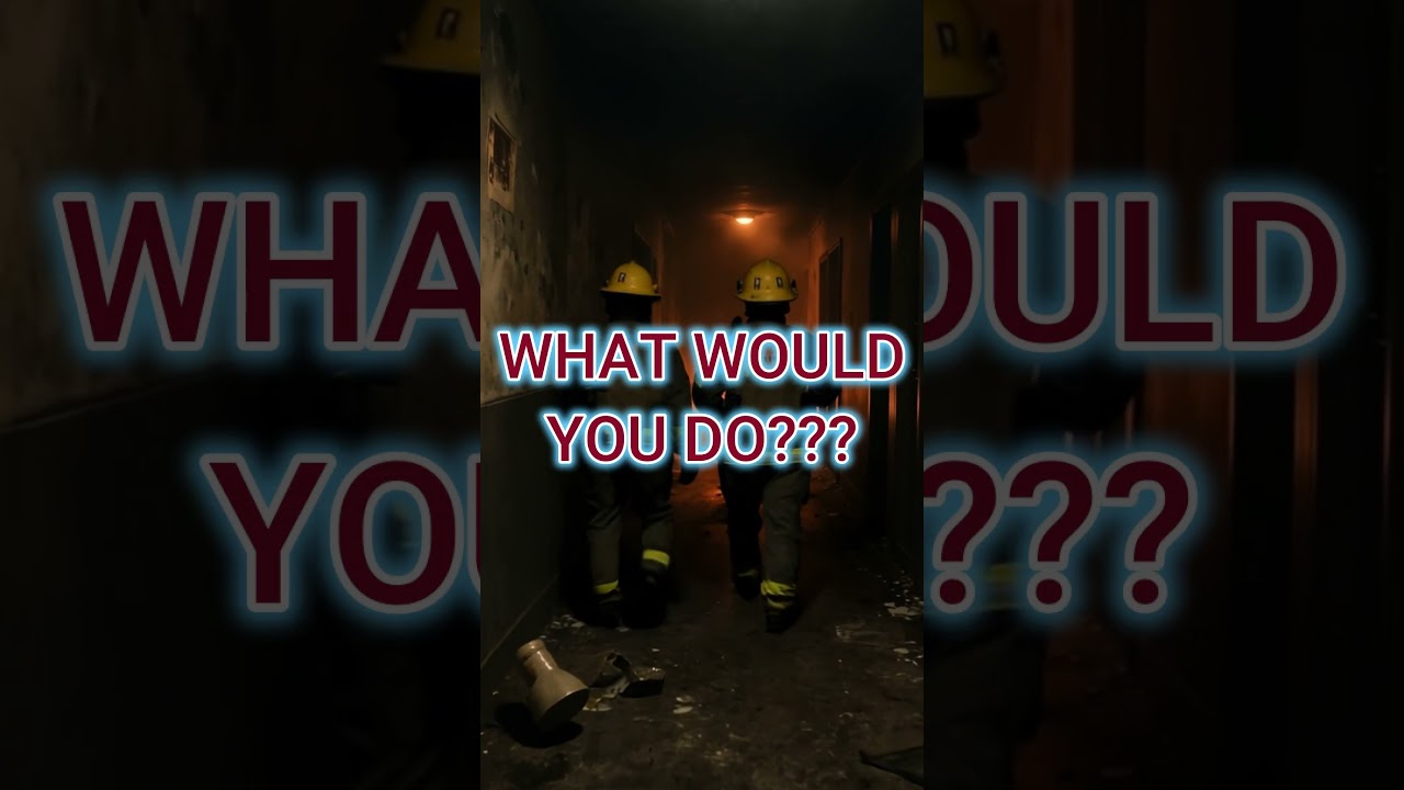 WOULD YOU GO IN? — Firefighters Face Collapse Risk 