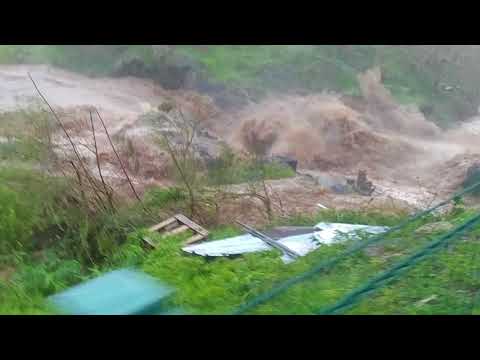Río Coamo Vista de Zambrana, huracán María