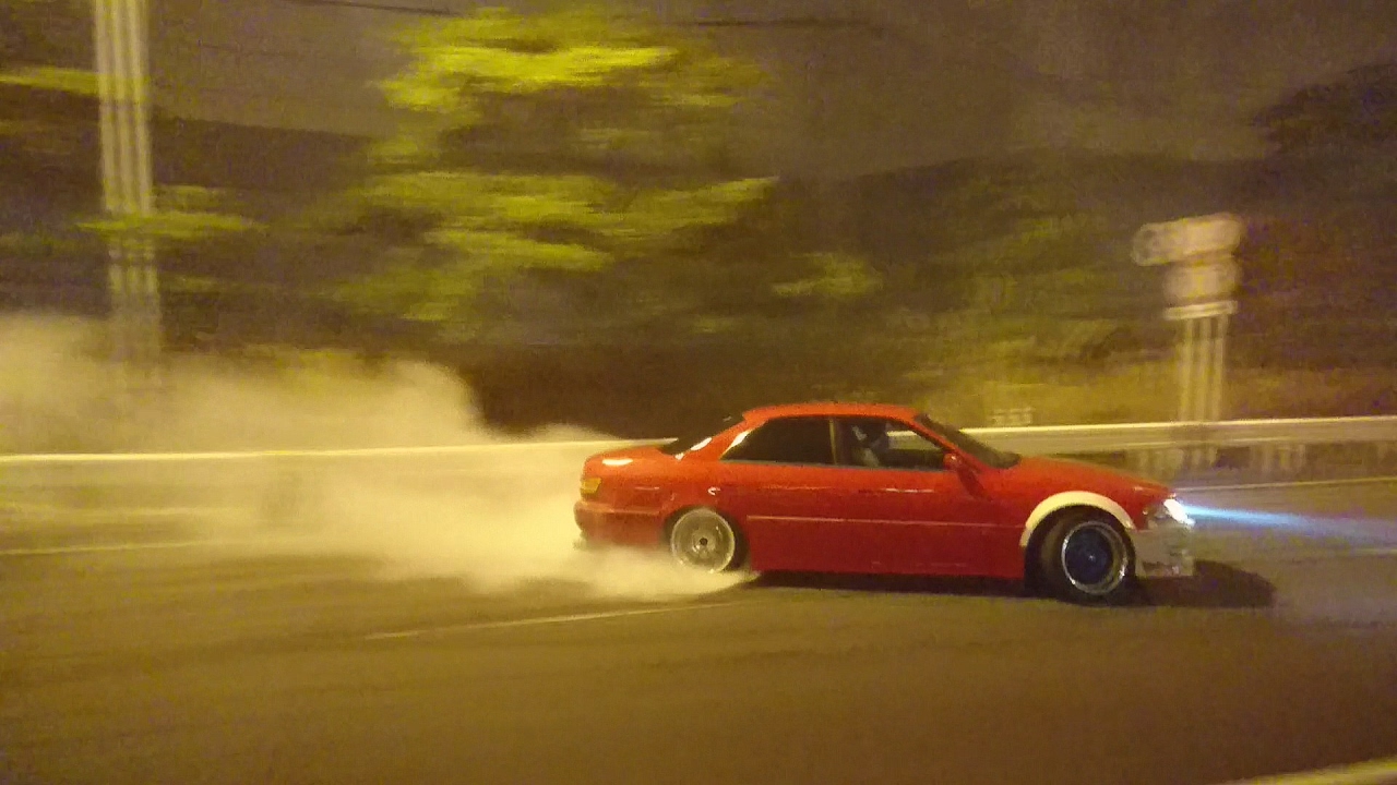 大黒 奥L PA前 ストリートドリフト 2017冬