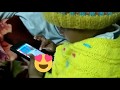 How amazingly one year old baby operating android phone