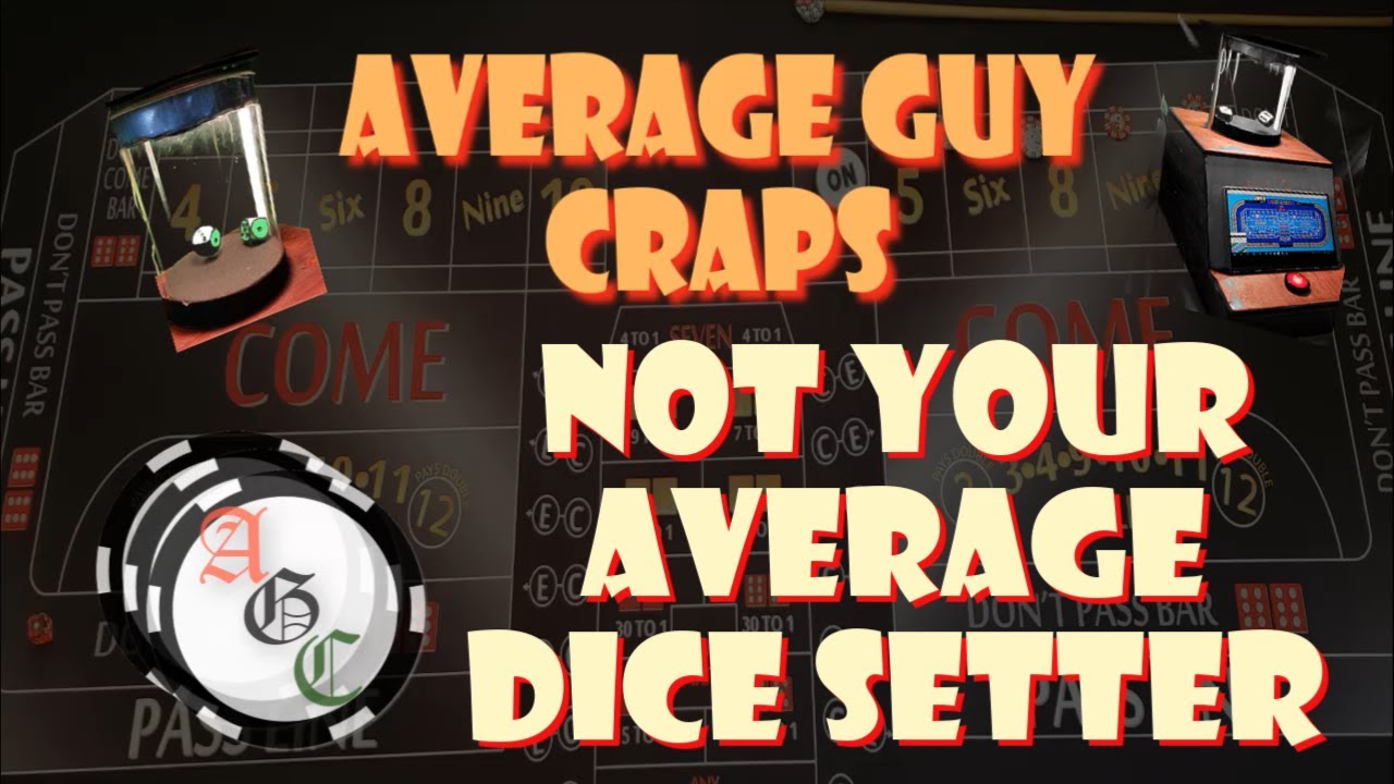 I'm a Dicesetter! Long Roll on my Hybrid Craps Table!