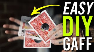2 HOLES in Jokers but card APPEARS from nowhere! (EXPOSED)