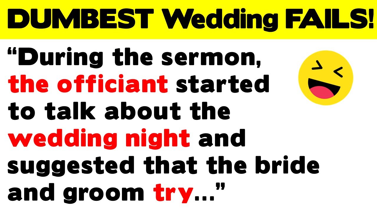 DUMBEST, Funniest, Downright Craziest Wedding FAILS!