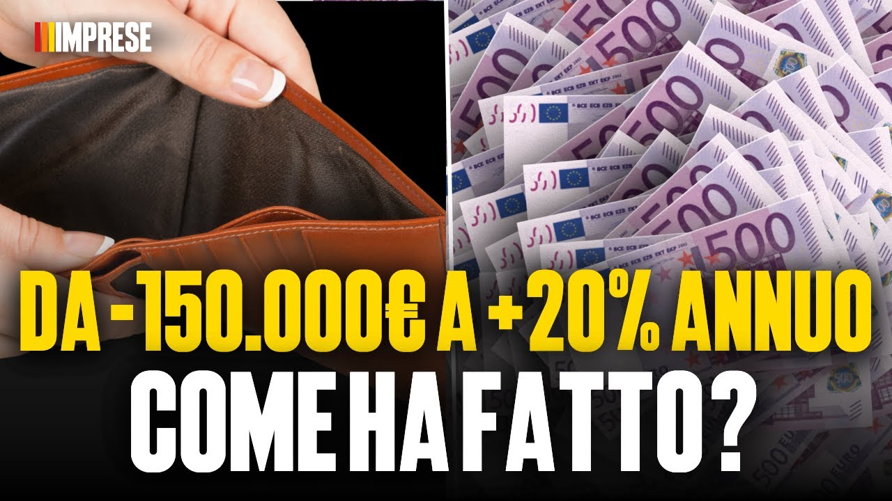 Trasforma 150 MILA € di DEBITI in un IMPERO da oltre 100 dipendenti