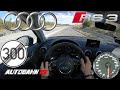 Audi RS3 8V (367HP) POV ACCELERATION & TOP SPEED