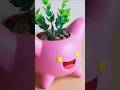 粘土でハネッコ植木鉢を作ってみました【ポケモンSV】 #shorts