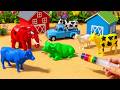 🐄🐘WADIDAU‼️PROSES SAPI KURBAN SIMOLASI - AMAZING TOY WALKING COW AND ELEPHANT Part 55