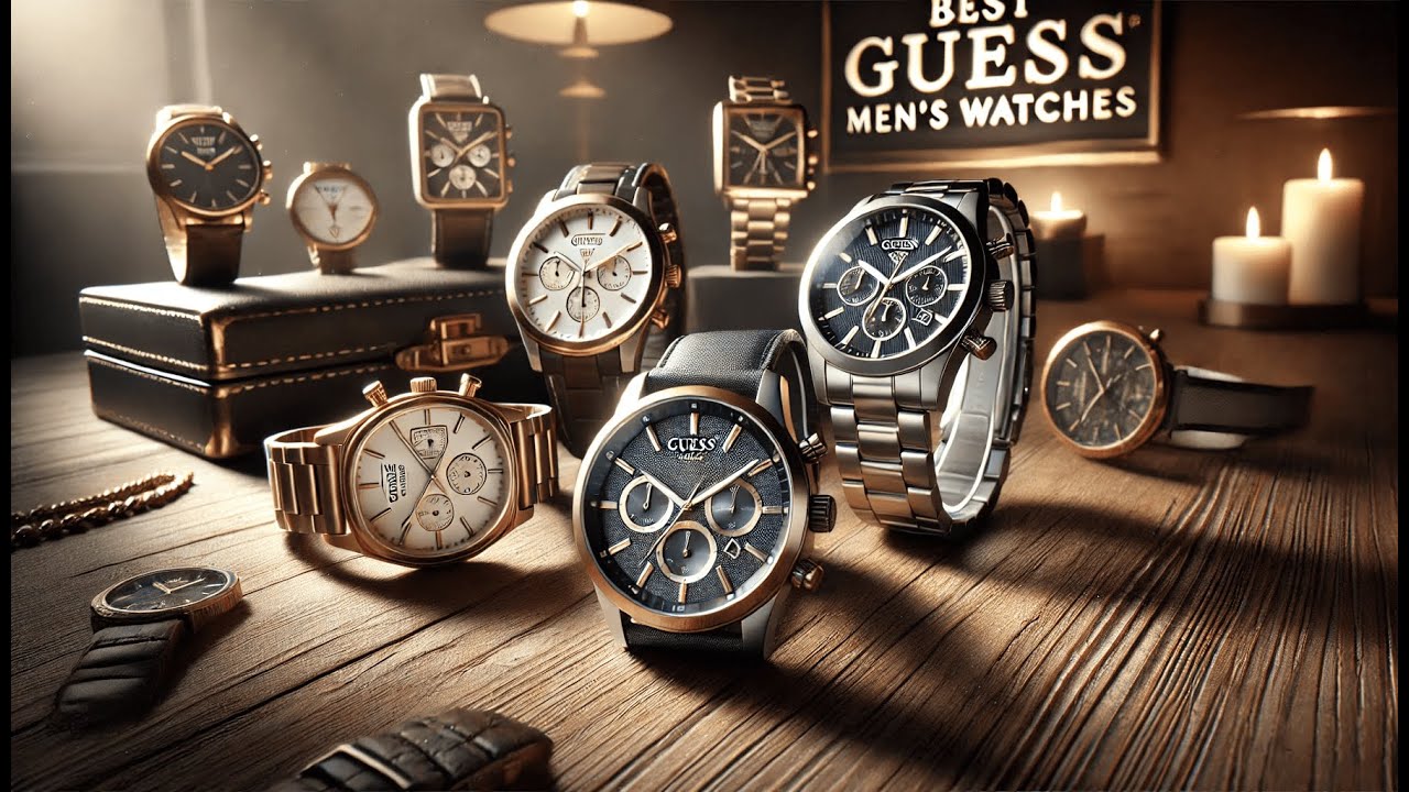 ⌚ GUESS Stainless Steel Gold-Tone Crystal Embellished Bracelet Watch ...