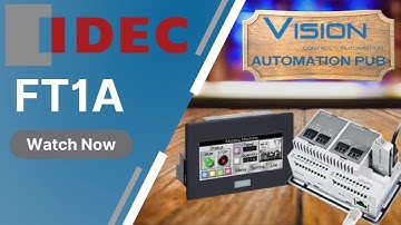 Streamline Automation with IDEC FT1A SmartAXIS Touch | Compact HMI & PLC Solution