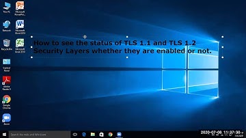 How to enable TLS 1.1, TLS 1.2 in windows 10. Microsoft start problem resolved.