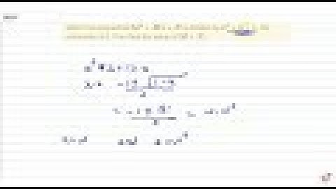 IIT JEE COMPLEX NUMBERS AND QUADRATIC EQUATIONS When the polynomial `5x^3+M x+N` is divided by `x...